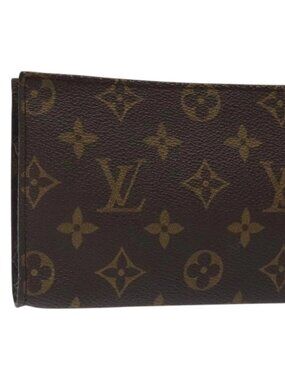 LOUIS VUITTON Monogram Bucket PM Accessory Pouch LV Auth